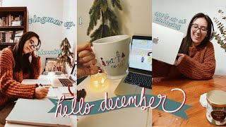 Hello December 🎄 monthly planning, getting into the holiday spirit + an unboxing | Vlogmas ep. 1