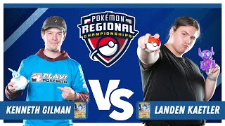 Kenneth Gilman Vs Landen Kaetler - Pokémon TCG Masters Finals | Sacramento Regionals 2025