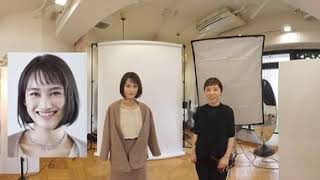 [#360°VR動画]「まつ毛、まゆ毛、まえ髪、見えるとこ、全部。」特集_OfHAIR撮影現場・技術見学体験VR/月間BOB_2022年1月号