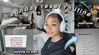 Sunday Reset Routine | clean with me, planning, shopping, self-care | LexiVee