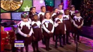 Boys and Girls of Holy Cross Primary School sings the Rocking Carol