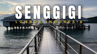 Walking Around Senggigi Beach Lombok Island 4k‼️ | walking tour