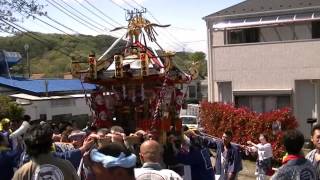 平成25年　平塚市万田・愛宕神社例大祭　神輿渡御