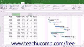 Project 2016 Tutorial Using Earned Value Analysis Microsoft Training