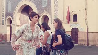 MAKING OF PHOTOSHOOT WITH LEILA HADIOUI - FEZ MOROCCO