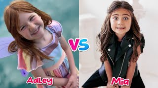 Adley (A for ADLEY) vs Nastya artem Mia From 0 to 8 Years Old