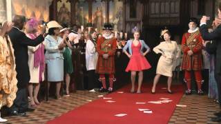 Royal Wedding Entrance, Prince William and Catherine Middleton (God save the Queen)