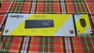 FronTech Keyboard And Mouse Unboxing ! || OCEAN OF ANYTHING