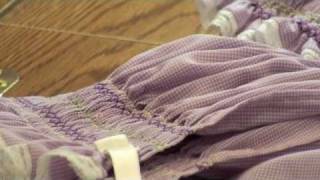 Jane Mixon Machine Smocking Sample