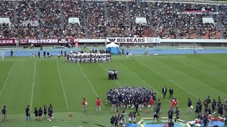 第67回早慶アメリカンフットボール対校戦（早慶戦2019）慶應義塾大学vs早稲田大学