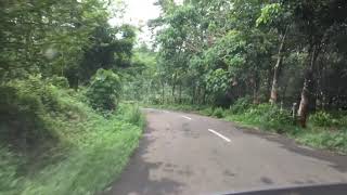 Driving through Erumely village, Kerala, India