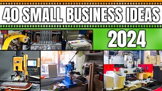 Top 40 Small Business Ideas in India to Start Your Business in 2024