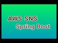 AWS SNS, Spring Boot, Java, How to send SMS, Amazon SNS, AWS CLI #aws #sns