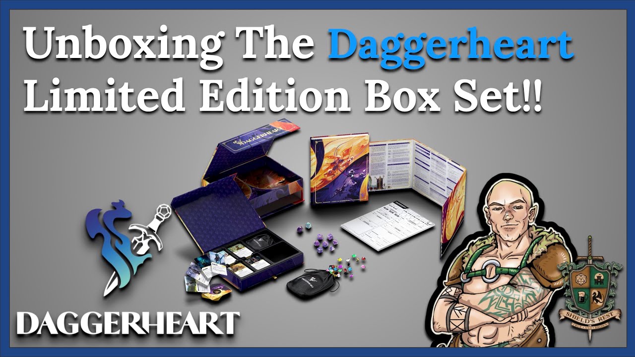 Unboxing The Daggerheart Limited Edition Box Set Youtube