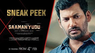 Vishal's Saamanyudu Movie Sneak Peak | #Samanyudu Movie Scene | Gulte.com