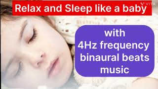 deep sleep music, binaural beats 4hz, Fall asleep like a baby #sleep#viral#video#trending#sleepmusic