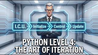 Python Level 4: Mastering Iteration & The ICU Framework | CS Basics