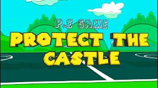 Play this THRILLING throwing & defence PE game with your students: 'Protect the Castle'