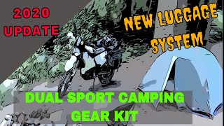 Motorcycle Camping: Dual Sport Camping Gear Kit 2020 everything i take in  Mosko Moto Reckless 80