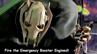 General Grievous Coruscant Battle - Star Wars III Revenge of the Sith [Closed Captioned]
