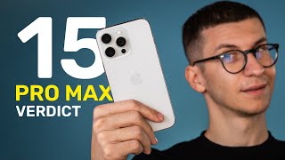 iPhone 15 Pro Max / 15 Pro - Review Final cu BUNE și cu RELE!
