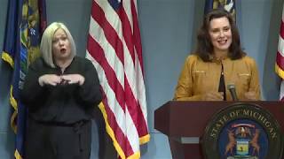 May 7, Governor Whitmer Press Conference