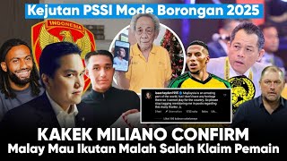 Siapa Sangka Kakek Miliano Bongkar ke Media, Jairo Ikut Confirm!! Cara Jitu PSSI Buat Malaysia Kepo