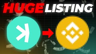 Kaspa Will Be Listed on Binance \u0026 Will Pump to $1