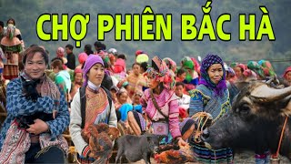 CHỢ PHIÊN BẮC HÀ - LÀO CAI . CHỢ PHIÊN LỚN NHẤT NHÌ TÂY BẮC , Sapa Vietnam food market