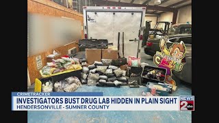 Investigators bust drug lab hidden in plain sight in Hendersonville, TN