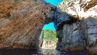 Kayaking Sea Arch Cliff Tour @JinIsland 獨木舟中級 海蝕洞旅程 @吊鐘拱門~潮音洞~吊鐘排 @牛尾洲~牛頭排~牛眼洞 FHD1080 p2