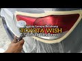 Coating Lampu Belakang | TOYOTA WISH | Gombak Batu Caves Selangor Kuala Lumpur