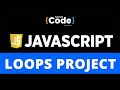 JavaScript Loops Project | Loops In JavaScript - For, While And Do While Loops | SimpliCode