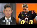 NFL LIVE | Stop excuse for Joe Burrow - Dan Orlovsky on Bengals 0-3 after lose to Commanders 38-33