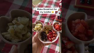 Toddler Meal Ideas #veganfriendly #fruitbowl #toddlermealideas