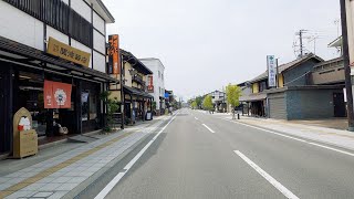 4K Drive in JAPAN - Aizu Wakamatsu City, Fukushima Pref.