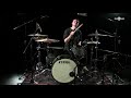 tama slp big black steel shell pack sound demo with eddy thrower