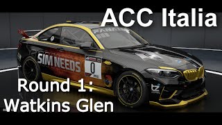 ACC Italia Champions Club | Round 1 Watkins Glen