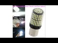 white 6500k 1156 7506 p21w ba15s led 3014 144smd car turn signal light bulb commonly used for turn