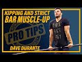 Bar muscle up drills (strict and kipping): MASTERY