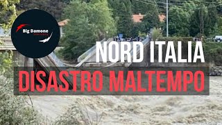 📢 Il maltempo flagella il nord Italia. Ci sono dispersi e vittime!