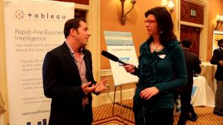 TDWI Las Vegas 2013 World Conference interview with Partner Member Tableau