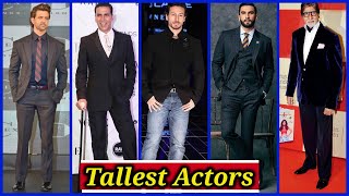 10 Tallest Actors In Bollywood and Their Actual Heights