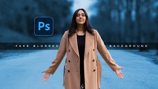 How to fake background blur in Adobe Photoshop