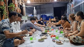 Bữa Cơm Đầy Yêu Thương Trước Ngày Cháu Đẳng Sang Nhật ! | BĐMV&Family