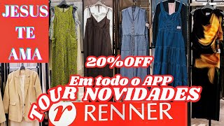 TOUR NA RENNER NOVIDADES COM 20%OFF ENTRANDO PELO MEU LINK/CUPOM ROSOARES #tour #renner #fashion