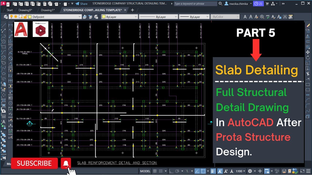 Part 5 Full Structural Detail Drawing After Protastructure Design
