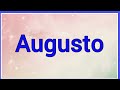 augustine name origin meaning variations