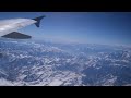 leh beautiful view with snow capped mountain