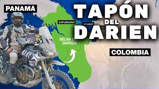 Asi CRUZO el TAPÓN del DARIEN de COLOMBIA a PANAMÁ 🇵🇦 / Cap 115 / USHUAIA a ALASKA en MOTO TRIPLTEK